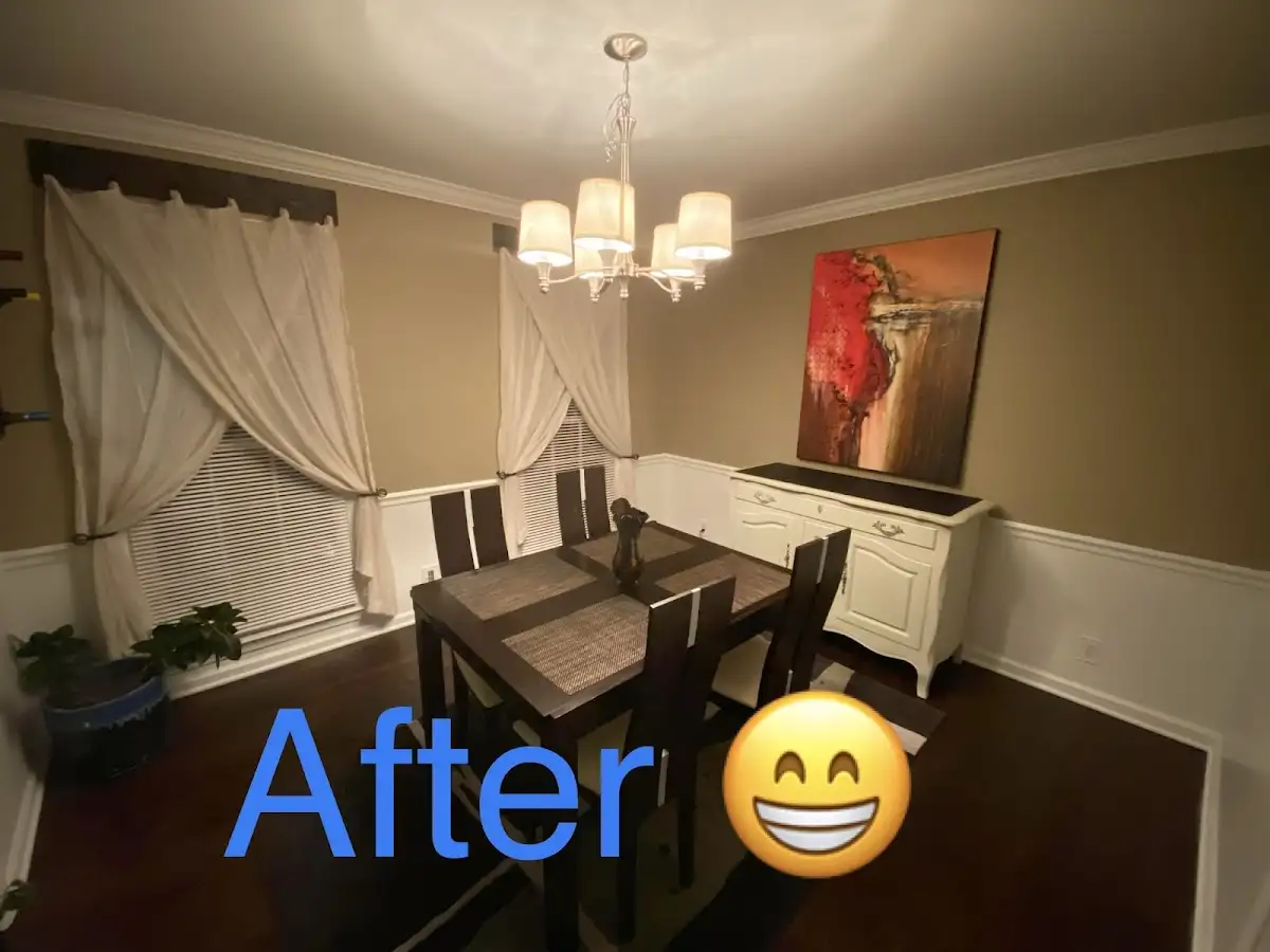Professional dining room restoration after water damage in Fountain Inn