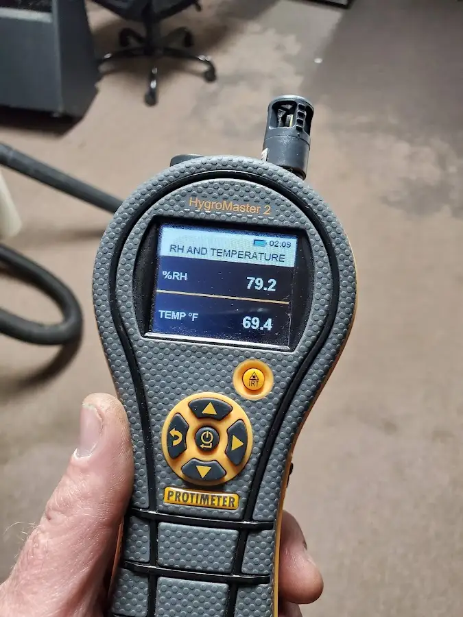 Moisture meter humidity assessment for Fire & Smoke Damage Restoration in Fountain Inn
